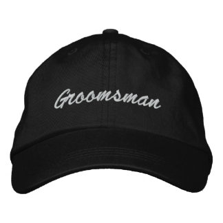 Groomsman Embroidered Hat
