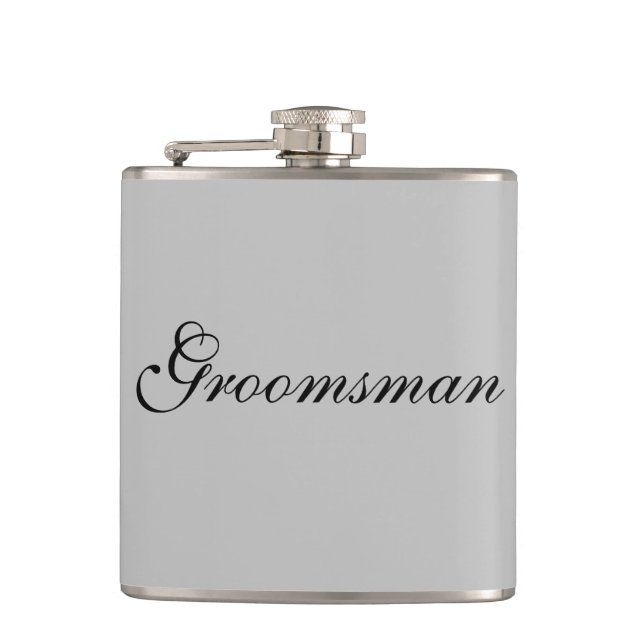 Groomsman Flask (Front)