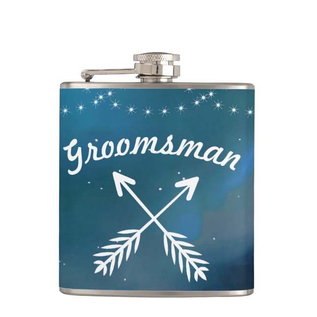 Groomsman Flask (Front)