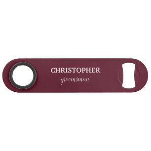 Groomsman Gift Personalised Monogram Wedding
