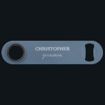 Groomsman Gift Personalised  Monogram Wedding<br><div class="desc">Monogram personalised wedding gift bottle opener for groomsmen.
Customise it with your own details. For further customisation,  please click the "Personalise” link and use Zazzle's advanced design tools to customise this template.</div>