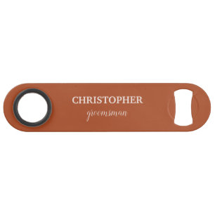 Groomsman Gift Personalised Monogram Wedding