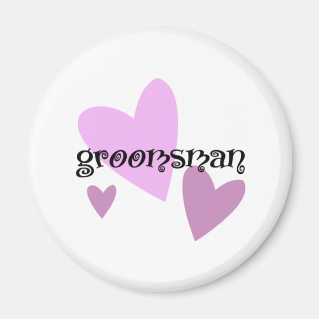 Groomsman Magnet (Front)