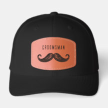 Groomsman Mustache Hat