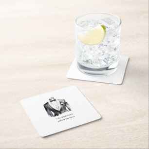 Groomsman Personalised Coaster Gift