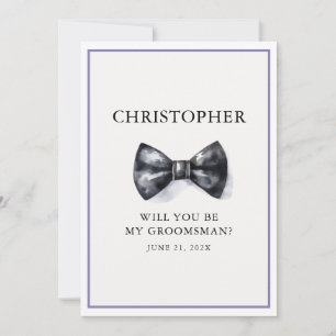 Groomsman Proposal Card