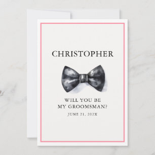 Groomsman Proposal Card