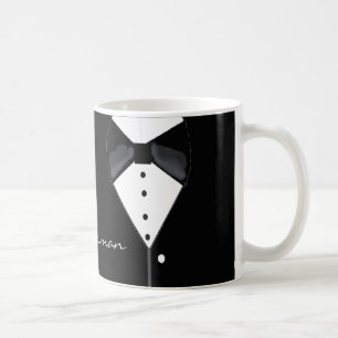 Groomsman Tuxedo Design Coffee Mug