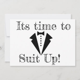 Groomsmen card