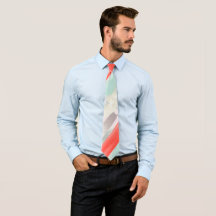 Groomsmen Colour Block Coral+Mint
