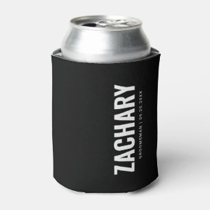 Groomsmen Gifts Masculine Wedding Party Best Man Can Cooler