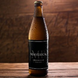 Groomsmen Gifts - Monogram Wedding Favours Best Ma Beer Bottle Label