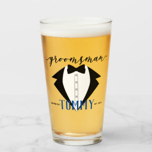 Groomsmen Gifts Pint Glass