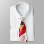 Groomsmen Modern Colour Block Blush Black Red Tie<br><div class="desc">PixDezines modern art of colour block watercolor base in blush,  faux rose gold,  pigeon blood red and black.   Copyright © 2008-2019 PixDezines™. All rights reserved.</div>