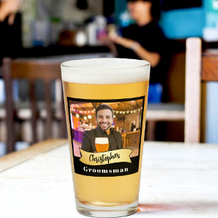 Groomsmen Pint Glass Series: The Beer boss