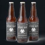Groomsmen Proposal Beer Label<br><div class="desc">Pop the BIG question to your groomsmen with these fun beer labels! Sold in sets of 6,  so gather the guys and get this party started!</div>