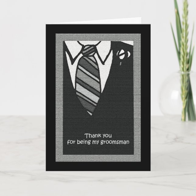 Groomsmen Thank You Cards (Front)