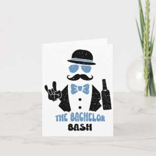 Groomsmen The Bachelor Bash - Groom Sayings  Card