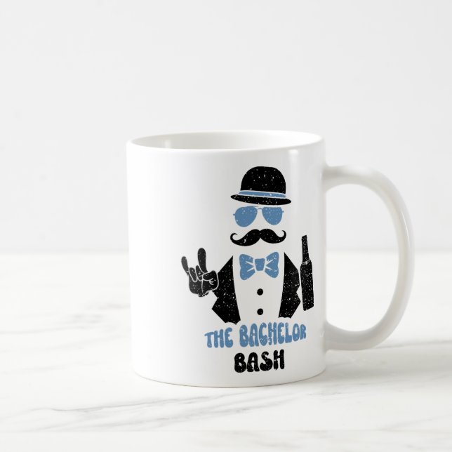 Groomsmen The Bachelor Bash - Groom Sayings  Coffee Mug (Right)