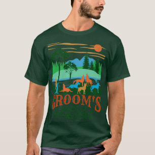 Groomx27s Wolf Pack Wedding T-Shirt