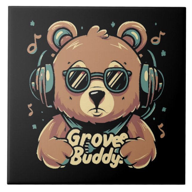 Groove buddy ceramic tile (Front)