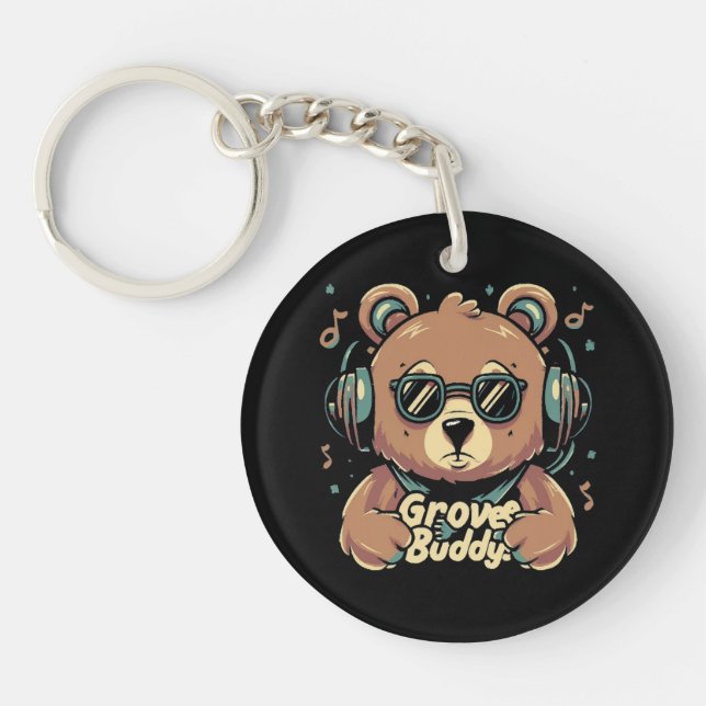 Groove buddy key ring (Front)