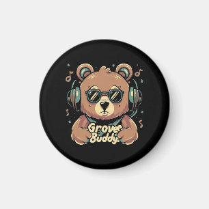 Groove buddy magnet