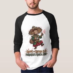 Groove of Djemaa El-Fna Marrakech Musical Monkey T-Shirt