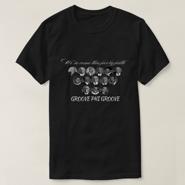 Groove Phi Groove Founders T-Shirt (Design Front)