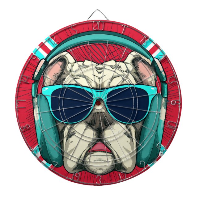 Groove Pup Dartboard (Front)