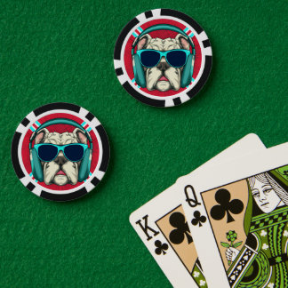 Groove Pup Poker Chips