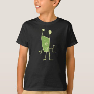 Groove Robot-Green T-Shirt