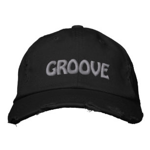 GROOVE SILVER EMBROIDERED HAT