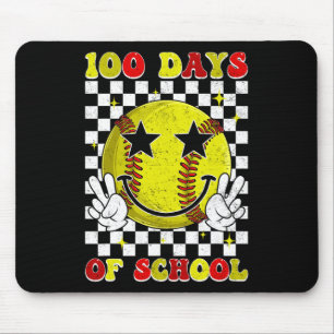 Groovy 100 Days Of School Softll 100 Days Smarter Mouse Pad