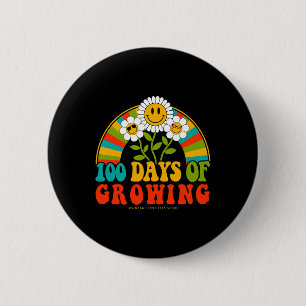Groovy 100 Days Of School Teacher Kids 100 Days Of 6 Cm Round Badge