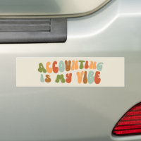 Groovy 1970s Accounting Is My Vibe, Accountant