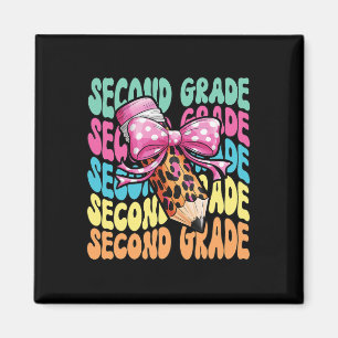 Groovy 2nd Grade Girls Teacher Second Grade Ck To  Magnet