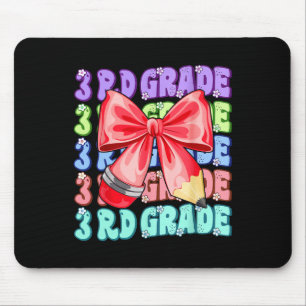 Groovy 3rd Grade Ck To School First Day Of Third G Mouse Pad