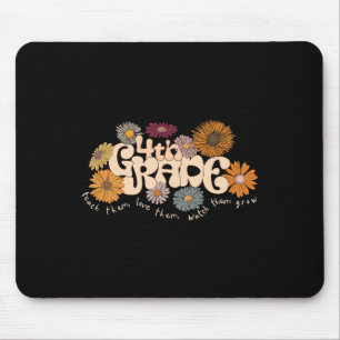 Groovy 4th Fourth Grade Teacher Teach Them Love Th Mouse Pad