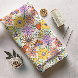 Groovy 70s Flower Power ID929 Fabric