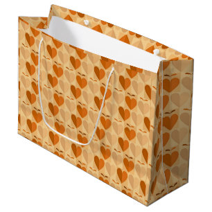 Groovy 70s Hearts Gift Bag