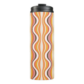 Groovy, 70s retro style patterned travel mug