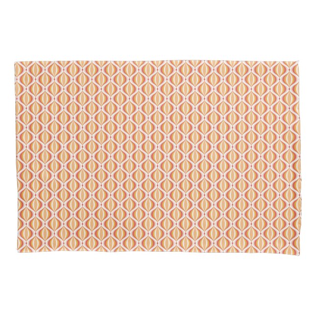Groovy, 70s style patterned pillow case (Front)