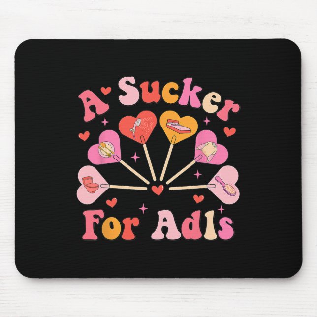 Groovy A Sucker For Adls Occupational Therapist Va Mouse Pad (Front)