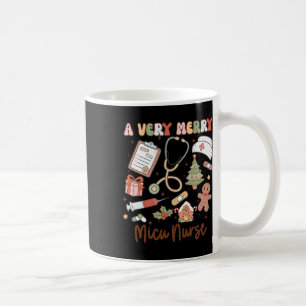 Groovy A Very Merry Micu Nurse Xmas Medical Intens Coffee Mug