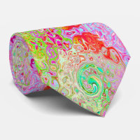 Groovy Abstract Retro Pastel Green Liquid Swirl