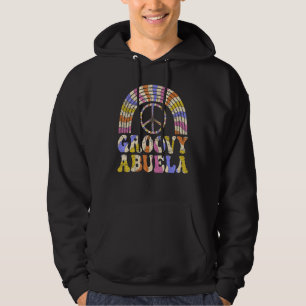 Groovy Abuela 70s Aesthetic Nostalgia 1970's Mexic Hoodie