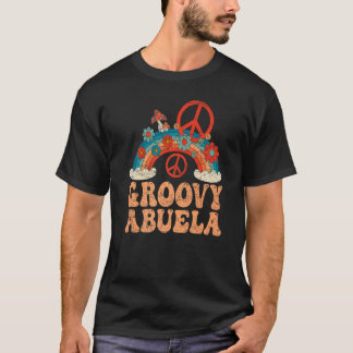 Groovy Abuela 70s Aesthetic Nostalgia 1970's Mexic T-Shirt
