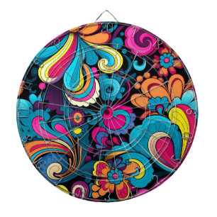 Groovy Art Dartboard