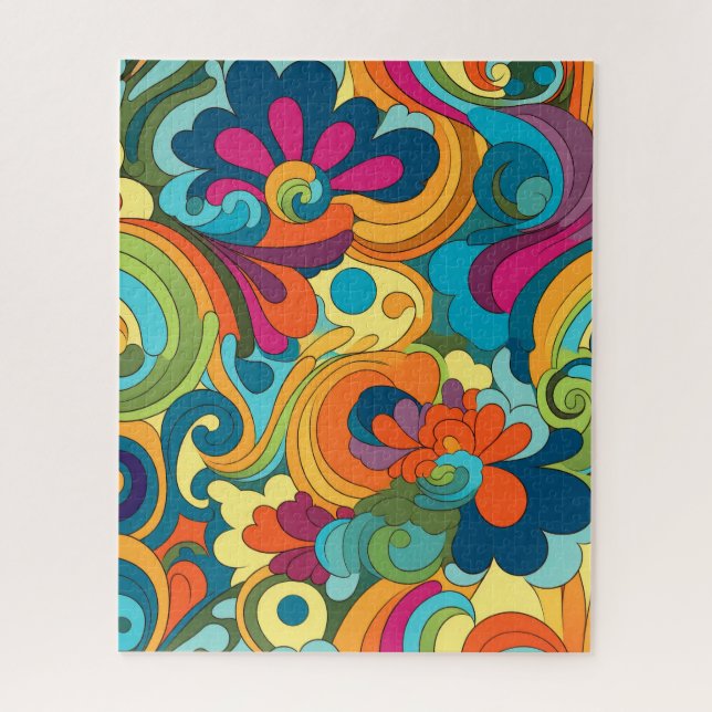 Groovy Art Puzzle (Vertical)
